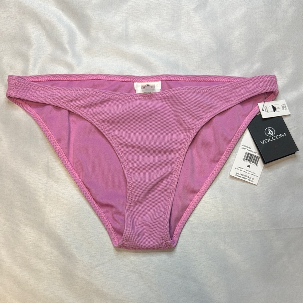 Volcom Light Pink Swim Bottom
